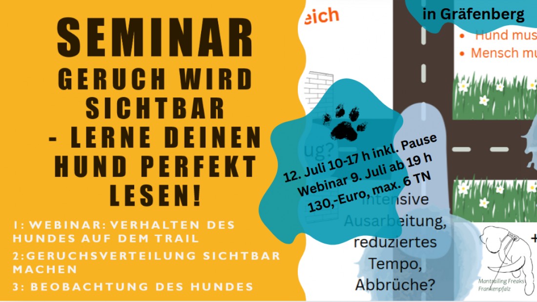 MantrailingSeminar Geruch sehen